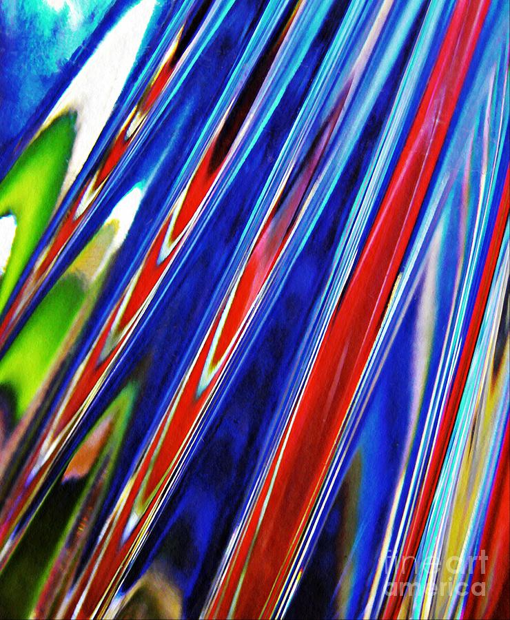 Glass Abstract 785 Photograph by Sarah Loft