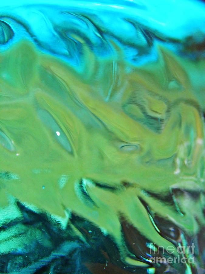 Glass Abstract 794 Photograph by Sarah Loft