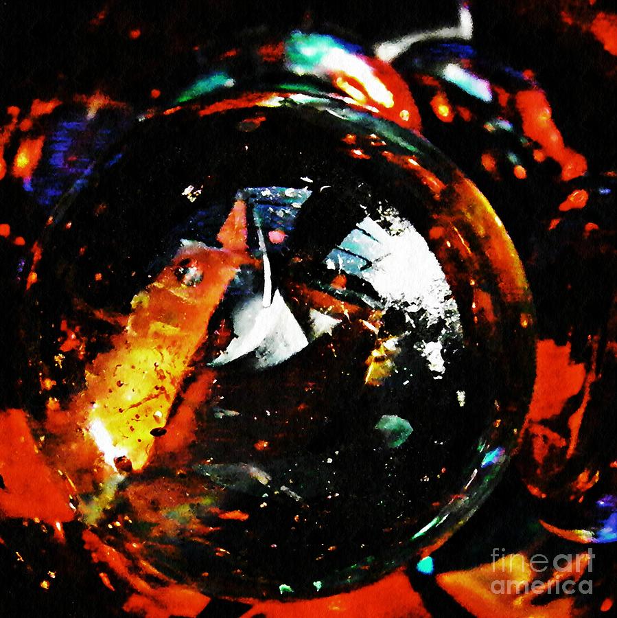 Glass Abstract 82 Photograph by Sarah Loft