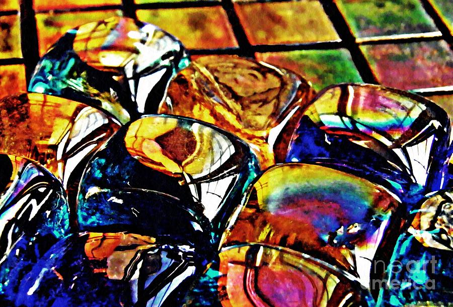 Glass Abstract Photograph by Sarah Loft