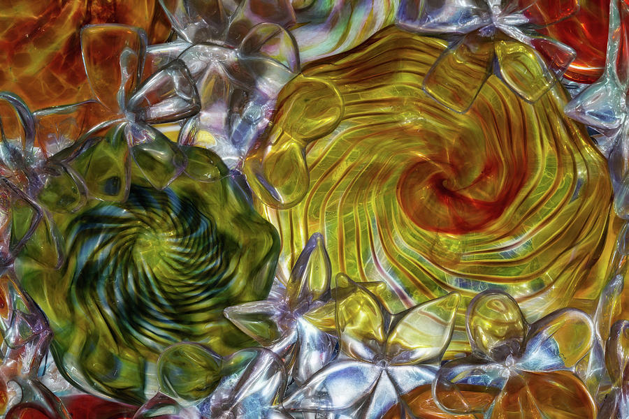 Glass Abstract #2 Photograph by Patti Deters