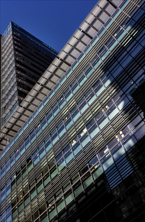 Glass and Metal Architecture Photograph by Robert Ullmann