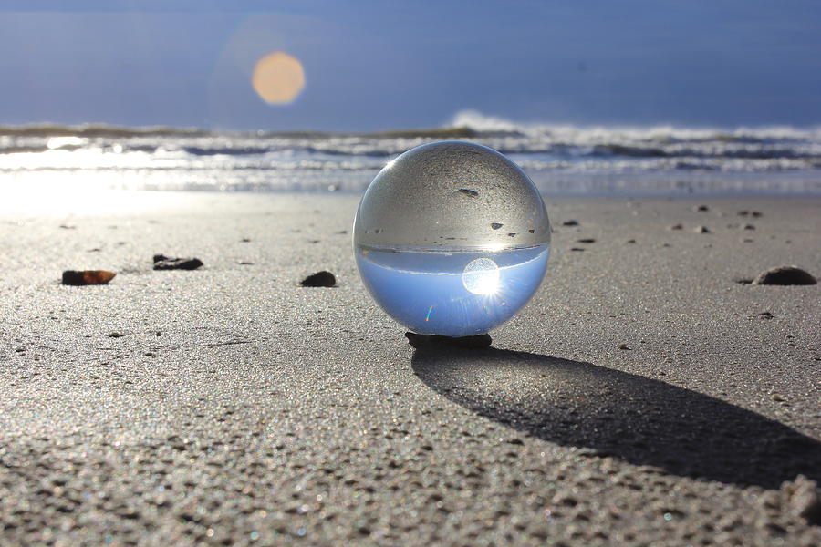 Glass Ball - Myrtle Beach Photograph by Cassandra NightThunder - Fine ...