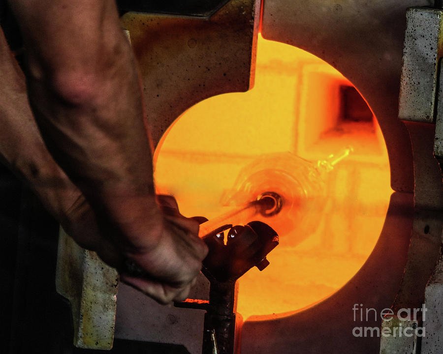 Glass Blower Photograph by Thomas Marchessault