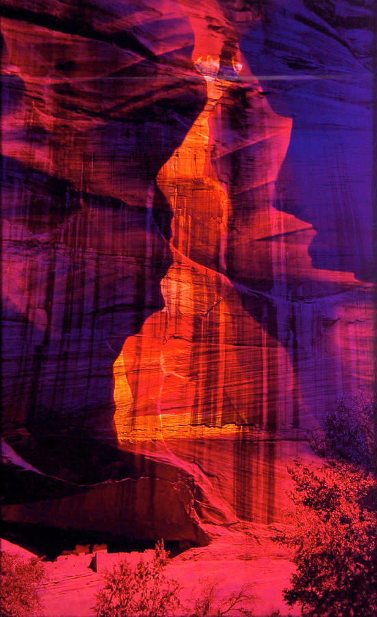 Landscape Photograph - Glass Canyon by Mykel Davis