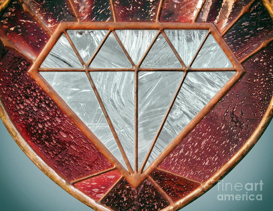 Glass Diamond Photograph by Mariola Bitner