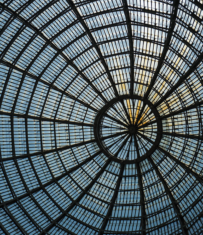 Glass dome roof Photograph by Jocelyn Kahawai