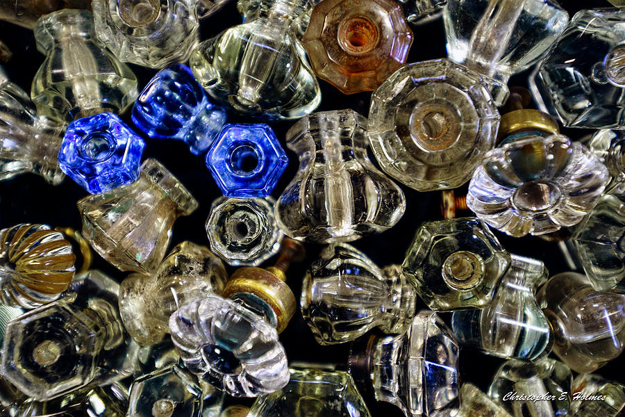 Glass Knobs Photograph by Christopher Holmes