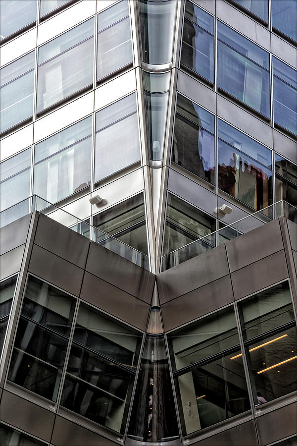 Glass Office Building Photograph by Robert Ullmann