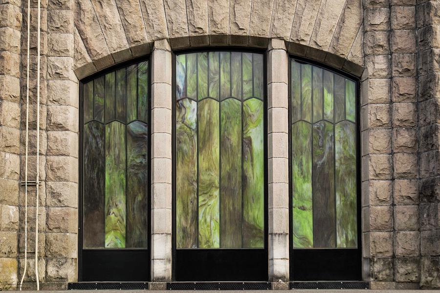 Glass Panels And Stone Work Photograph By Hany J Fine Art America