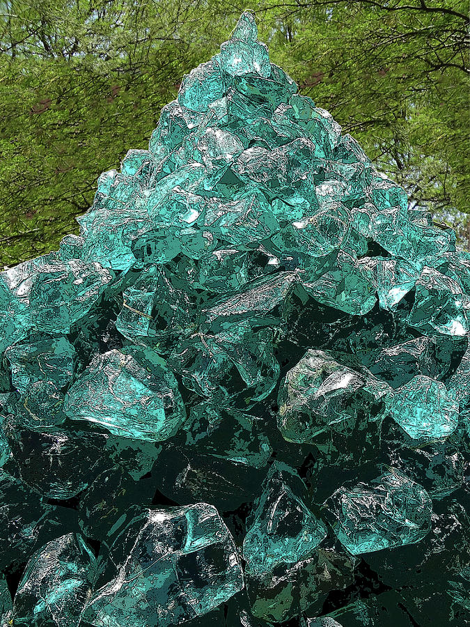 Glass Sculpture 3 Digital Art by Bruce IORIO
