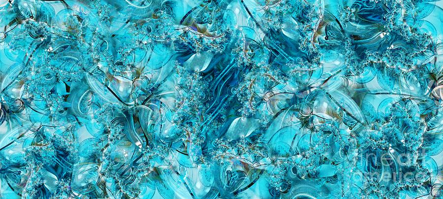 Glass Sea Digital Art by Ronald Bissett