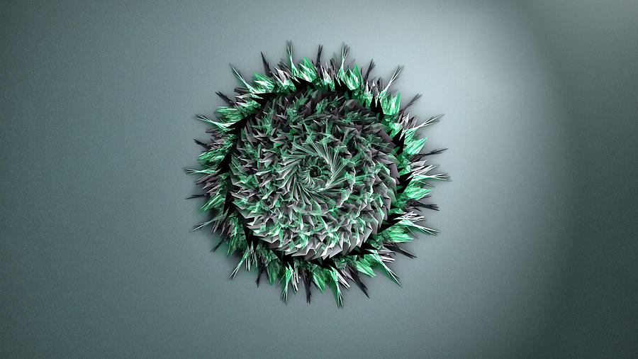 Glass Spiral Digital Art by Adam Vance