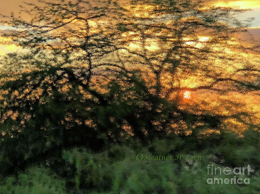 Sunset Photograph - Glass Sunset Hawaii by Heather Coen Sunset Photograph - Glass Sunset Hawaii by Heather Coen