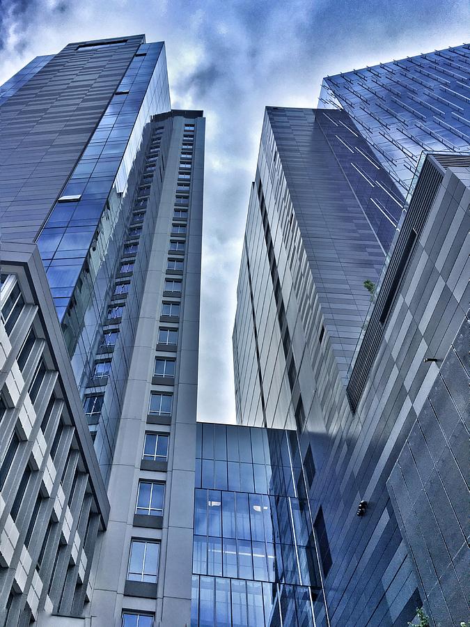 Glass Towers Photograph by Jerry Abbott