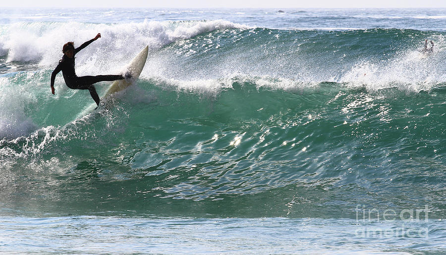 Glass Wave Surfer Photograph by Mark Haynes - Fine Art America