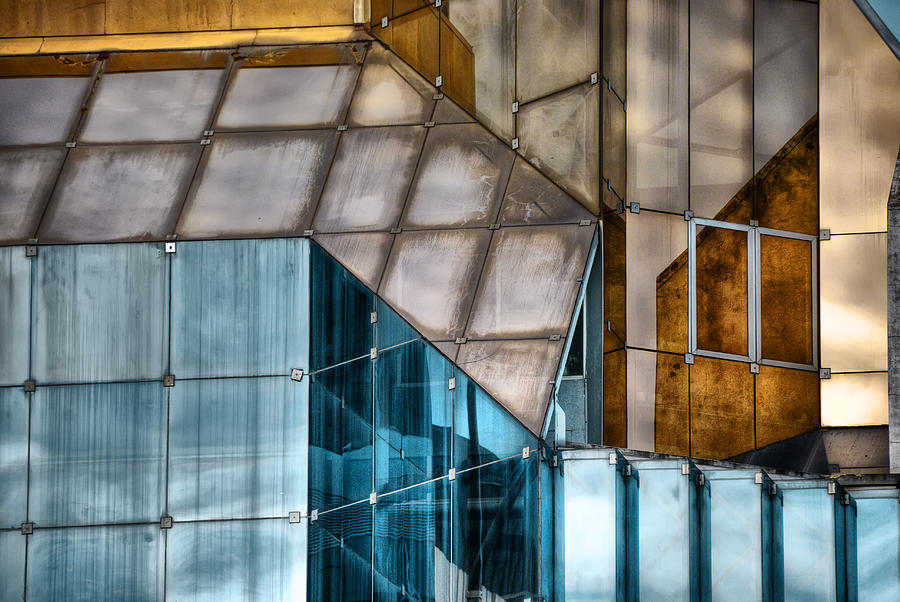 Architecture Photograph - Glassed by Wayne Sherriff