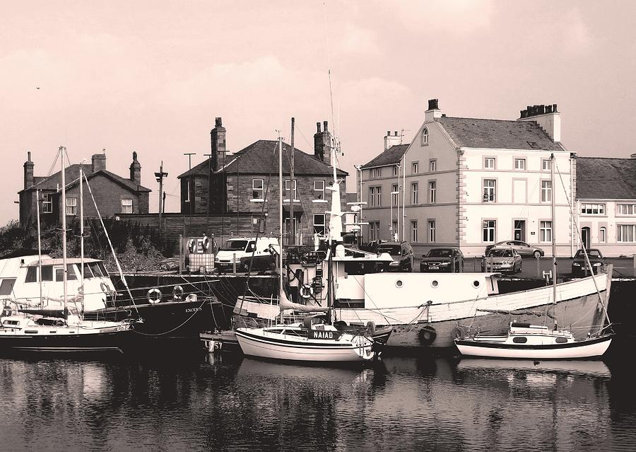 Glasson Dock a village port Photograph by Nigel Radcliffe