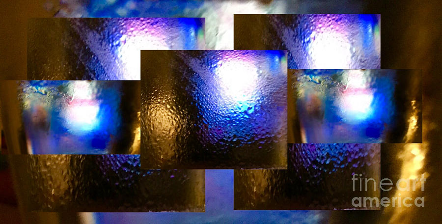 Glass To Abstract Two Digital Art by Gayle Price Thomas