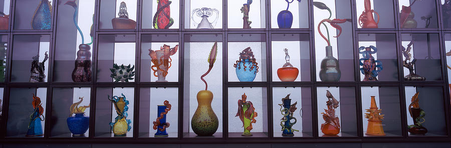 Tacoma Photograph - Glassware In A Museum, Museum Of Glass by Panoramic Images