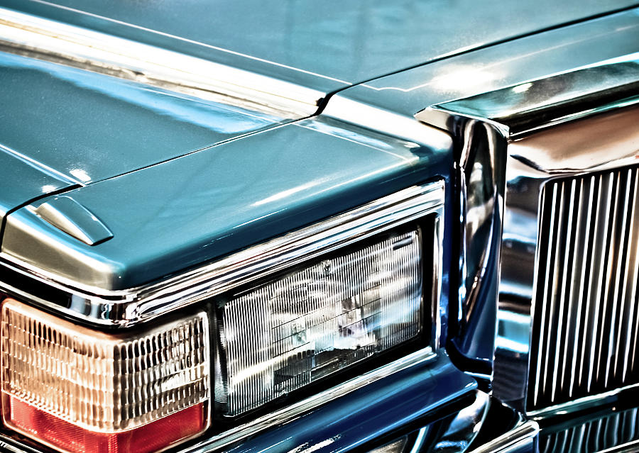 Transportation Photograph - Gleaming 80s Cadillac by Mr Doomits