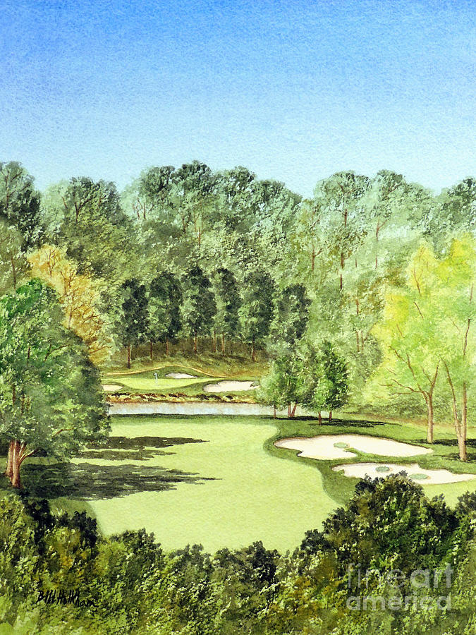 Glen Abbey Golf Course Canada 11th Hole Painting