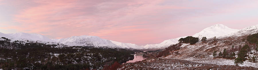 Glen Affric Sunrise Panorama Photograph