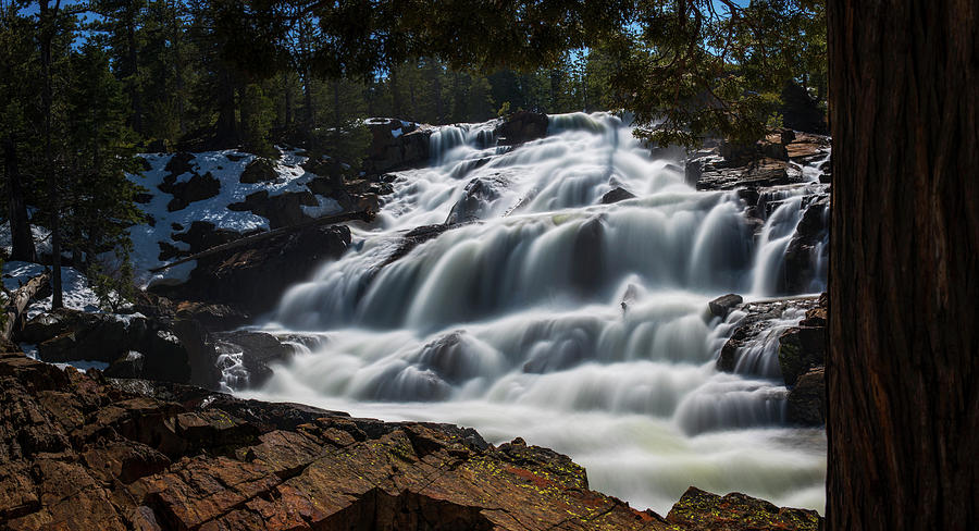 Glen Alpine Waterfall by Brad Scott Photograph by Brad Scott
