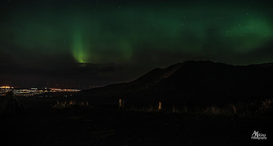 Glen Alps Northern Lights 1 Photograph by Art Atkins