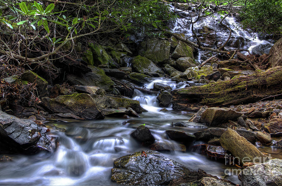 Nature Photograph - Glen Burney Falls by James Foshee Nature Photograph - Glen Burney Falls by James Foshee