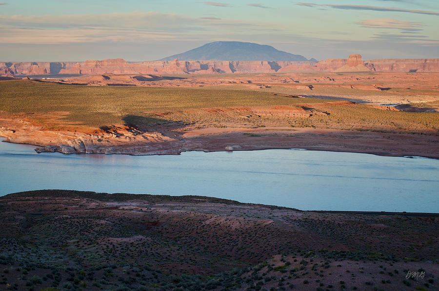 Mountain Photograph - Glen Canyon and Navajo Mountain by David Gordon