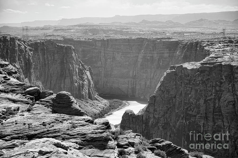 Glen Canyon Black Arizona  Photograph by Chuck Kuhn