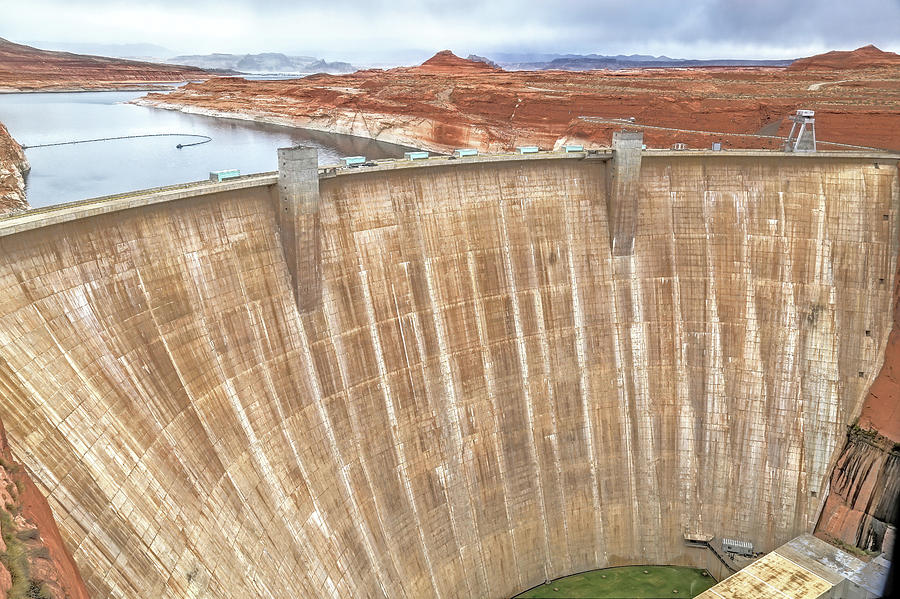 Architecture Photograph - Glen Canyon Dam by Donna Kennedy
