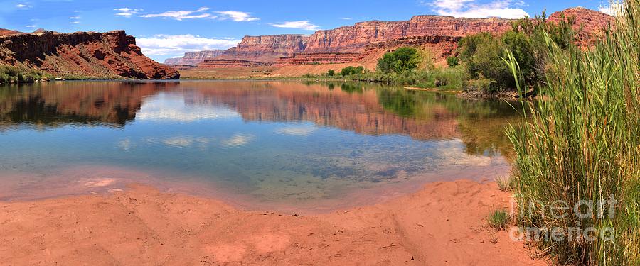 Glen Canyon Reflections In The Colorado Photograph by Adam Jewell