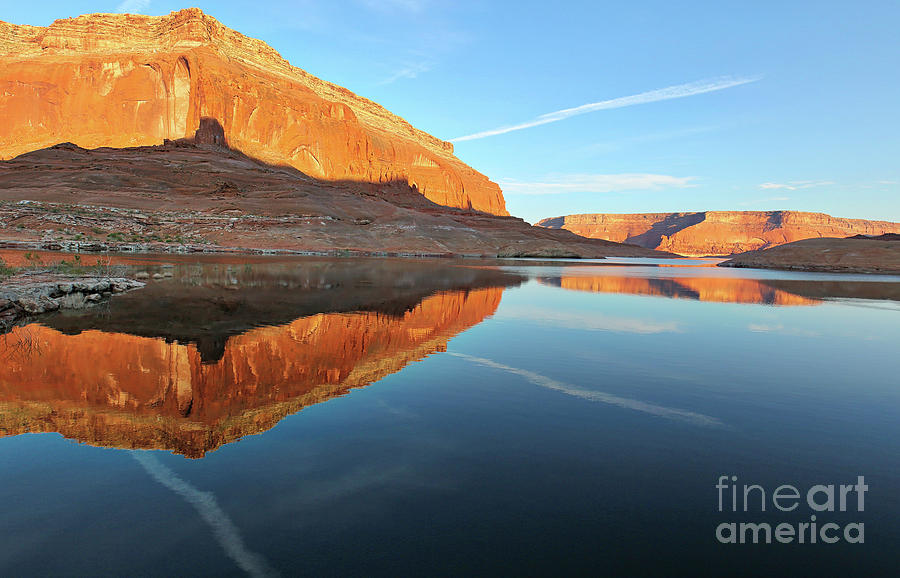 Lake Powell Photograph - Glen Canyon Sunrise  8b6638 by Stephen Parker