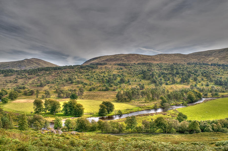 Glen Lyon Scotland Photograph by Chris Thaxter