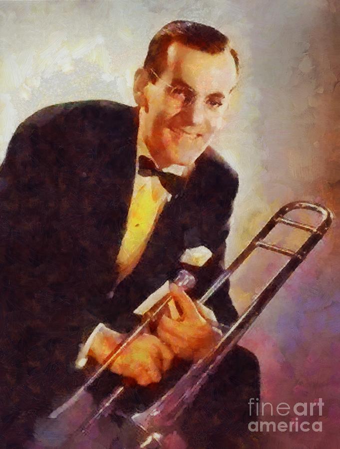 Glen Miller, Music Legend Painting
