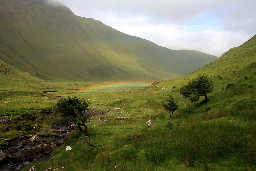 Glenahoo Rainbow Photograph by Mark Callanan