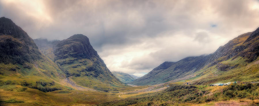 Glencoe Panorama Photograph by Ray Devlin