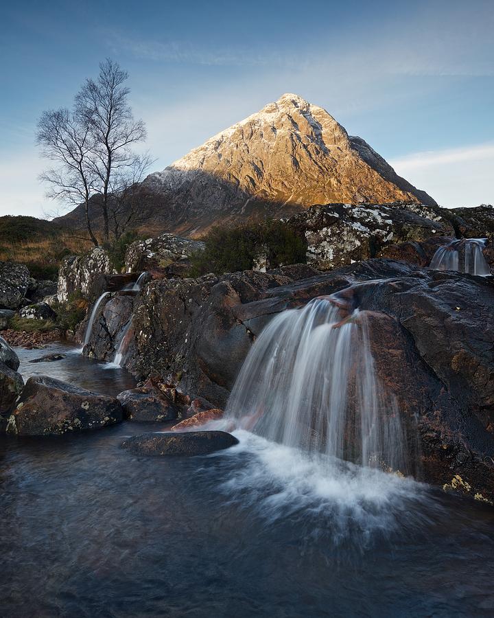Glencoe Waterfalls Photograph by Stephen Taylor