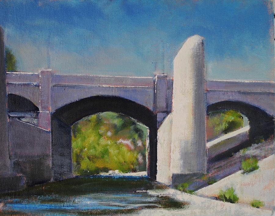 Glendale Bridge #2 Painting by Richard Willson