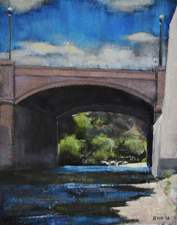 Glendale Bridge Painting by Richard Willson