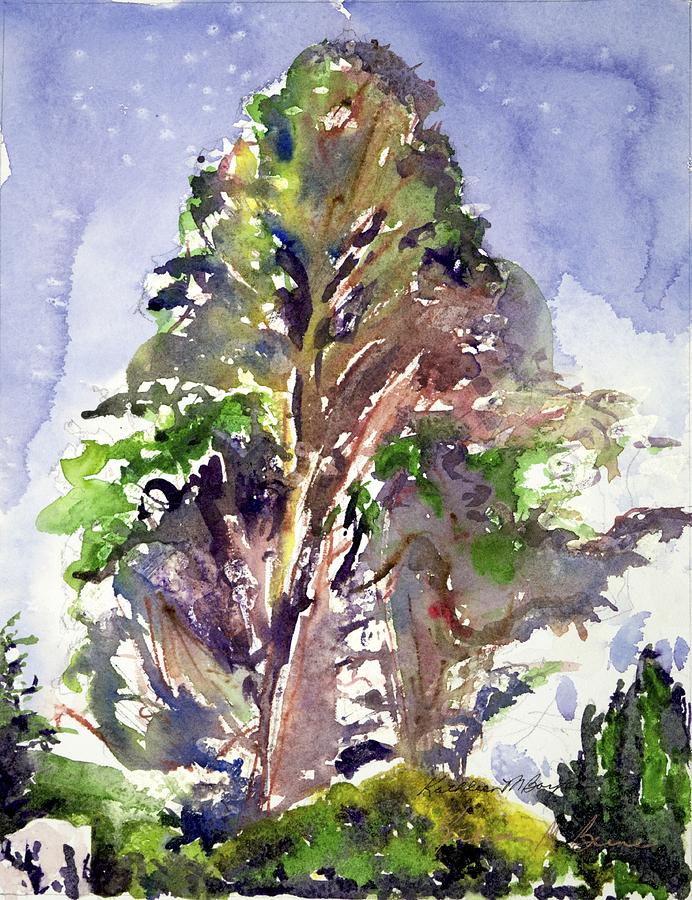 Glendalough Tree Painting by Kathleen Barnes