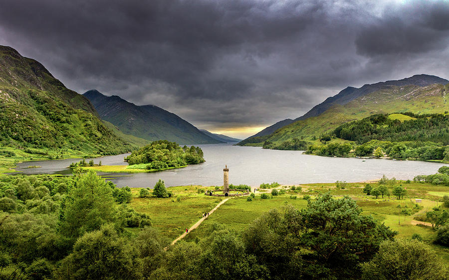 Glenfinnan Monument Photograph by Framing Places