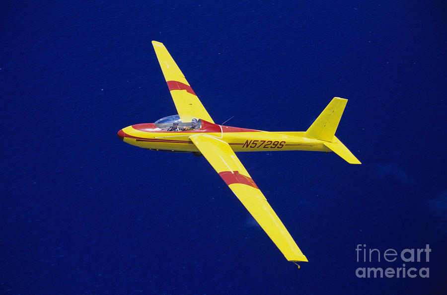 Glider Plane Photograph by Ray Mains - Printscapes