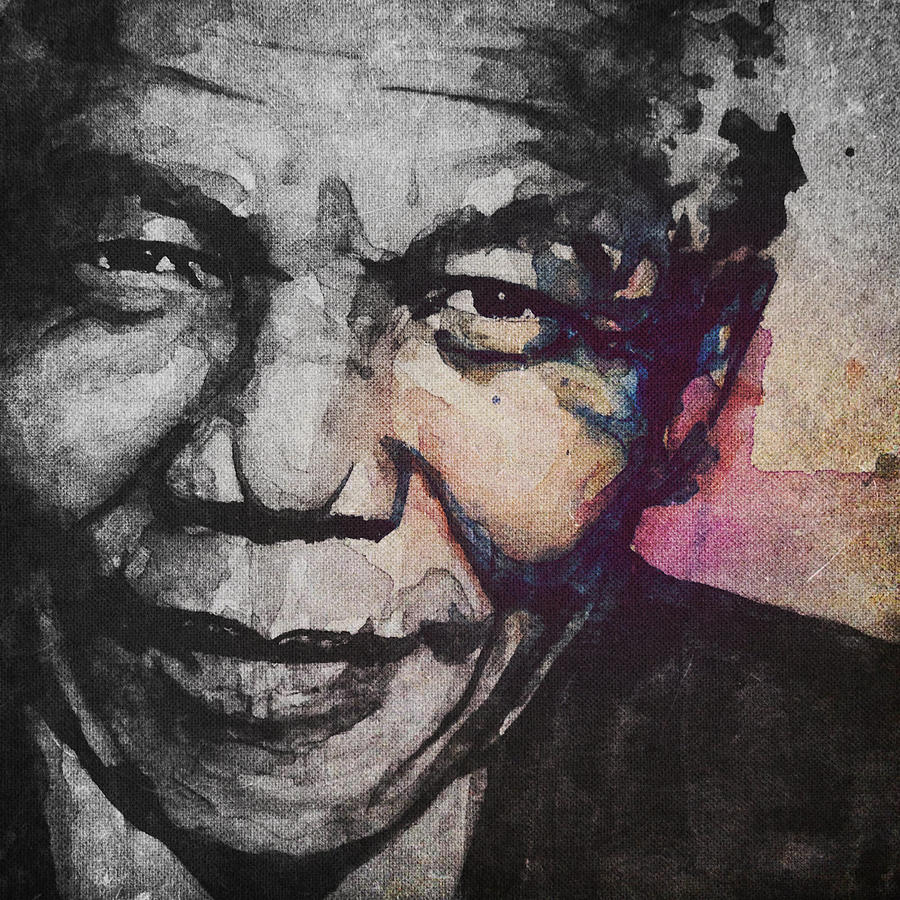 Nelson Mandela Painting - Glimmer of Hope by Paul Lovering