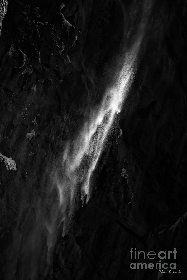 Glimmer of  Yosemite Water Photograph by Blake Richards