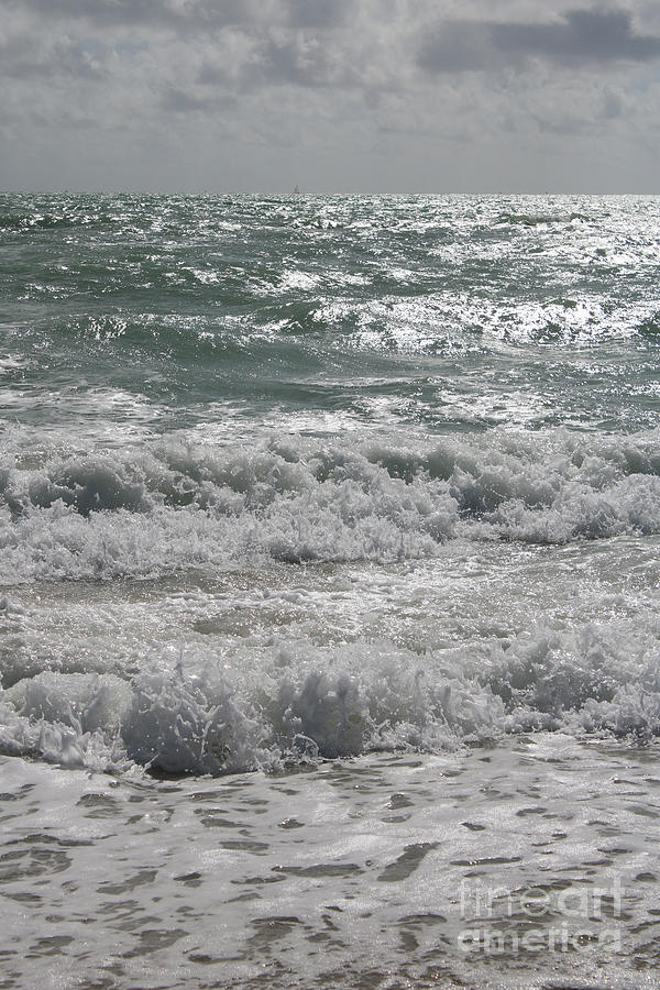 Glistening Waves Photograph by Carol Groenen