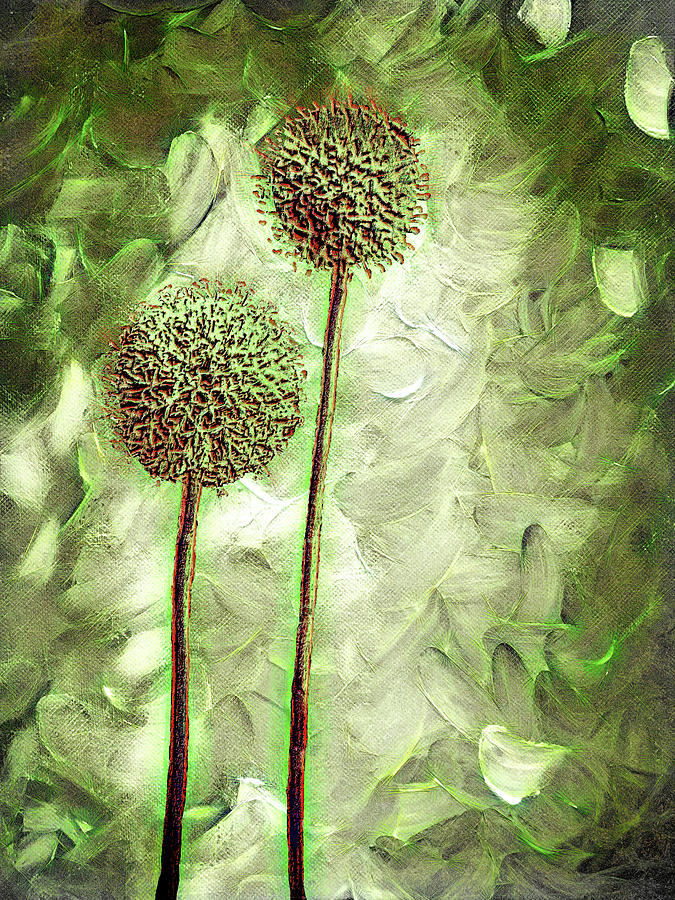 Globe Thistles Photograph by Leslie Montgomery