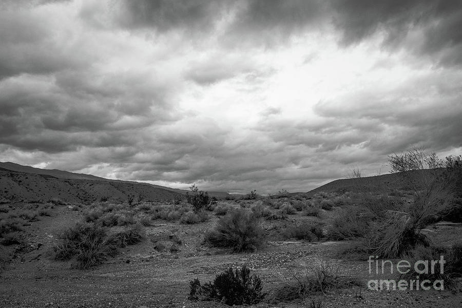 Gloomy Death Valley Photograph by Jeff Hubbard